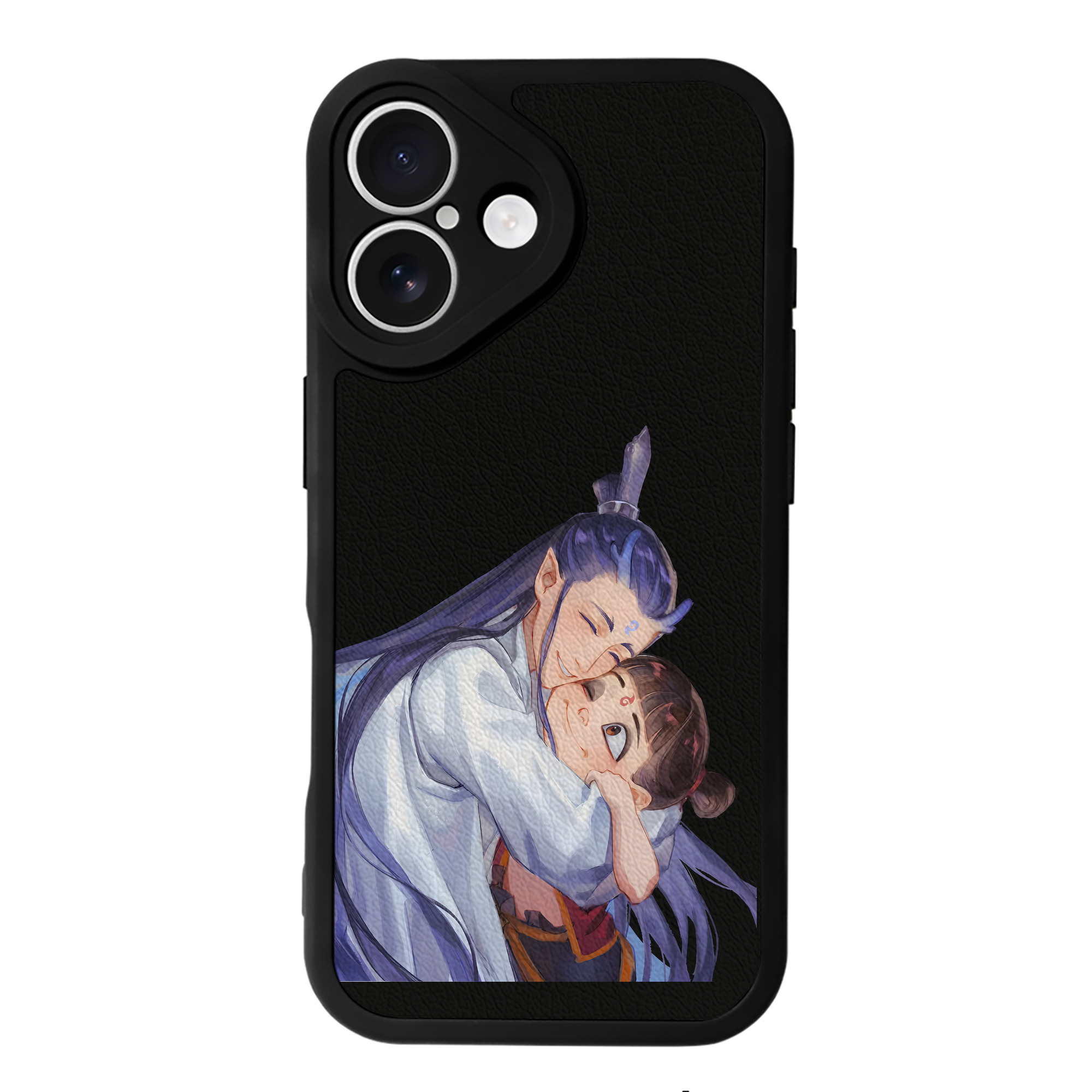 （画像用） Ne Zha 2 ナタ 魔童の大暴れ 【iPhone 16シリーズ対応】シリコンスマホケース（レザー調） 材質：シリコン